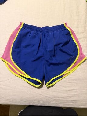 Nike Dri-Fit Athletic Women's Shorts with Pink & Neon Trim